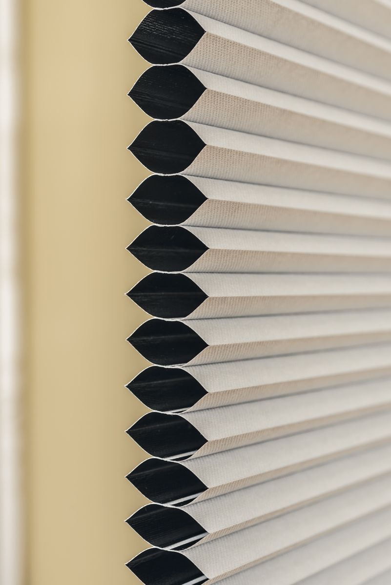 Mirage Cordless Cellular Blackout Shades - Side