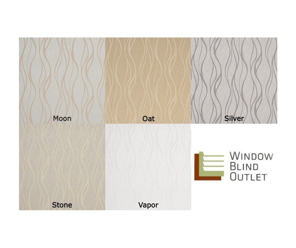 Custom Cordless Roman Shades - Everest Series Swatches