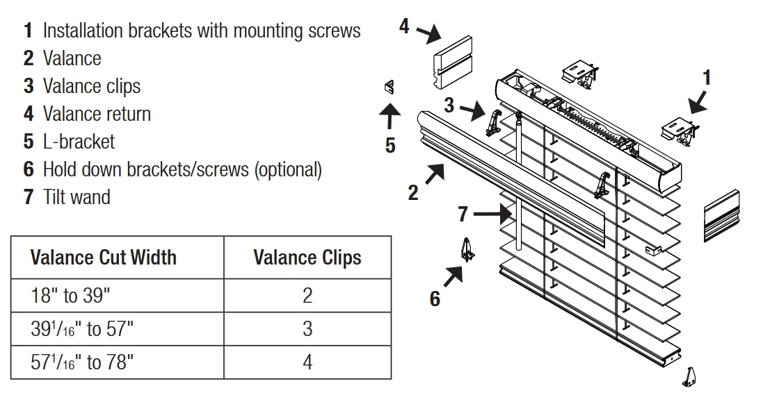 Budget Cordless Faux Wood Blinds - Woodgrain