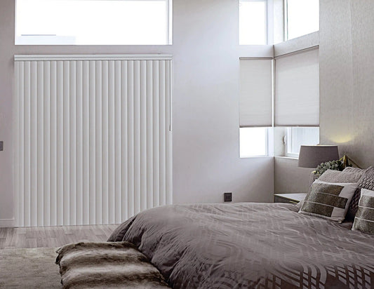 Budget Room Darkening Vertical Blinds