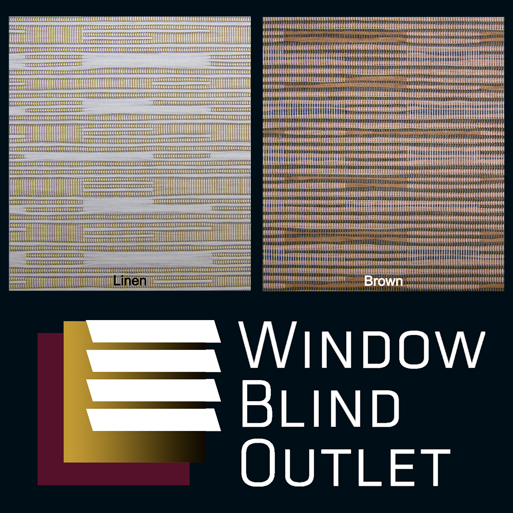 Wicker Look Bamboo Woven Shade Swatches