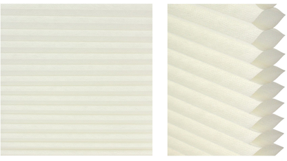 Aura Cordless Cellular Shade Samples - Daylight fabric detail