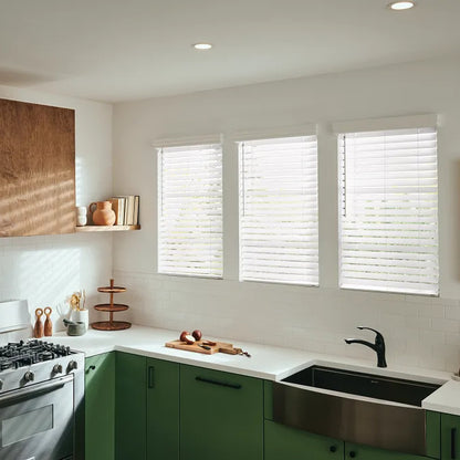 Premium Cordless Faux Wood Blinds