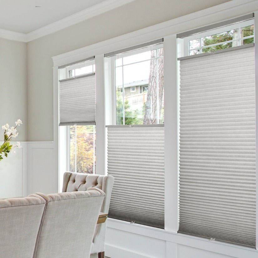 WBO® Classic Top Down Bottom Up Cordless Cellular Shades in Antique Pewter