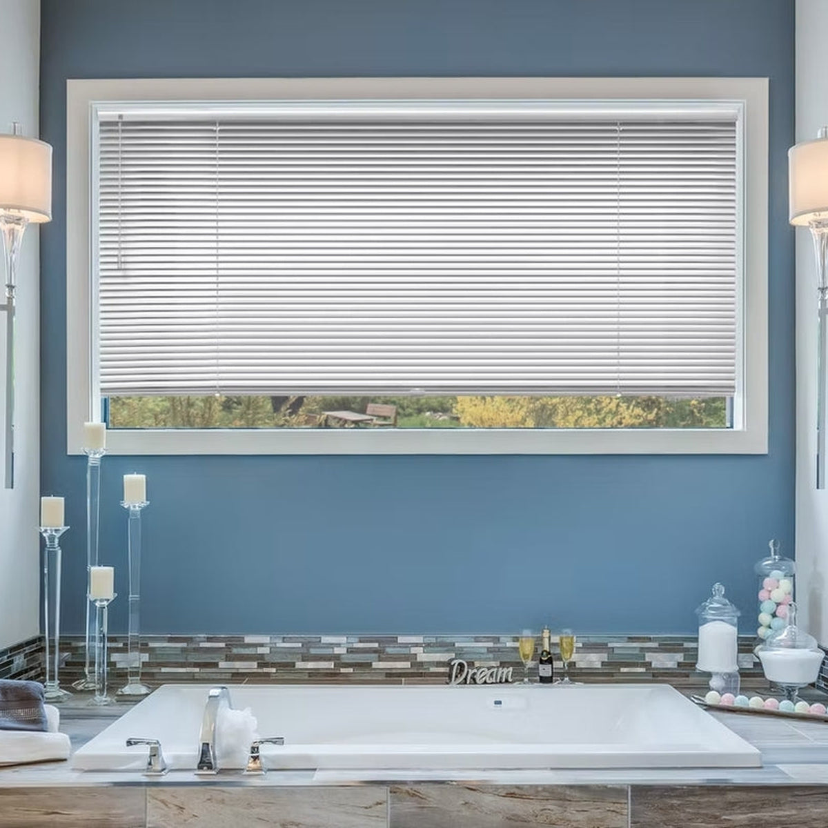 WBO® Premium Cordless 1" Aluminum Mini Blinds
