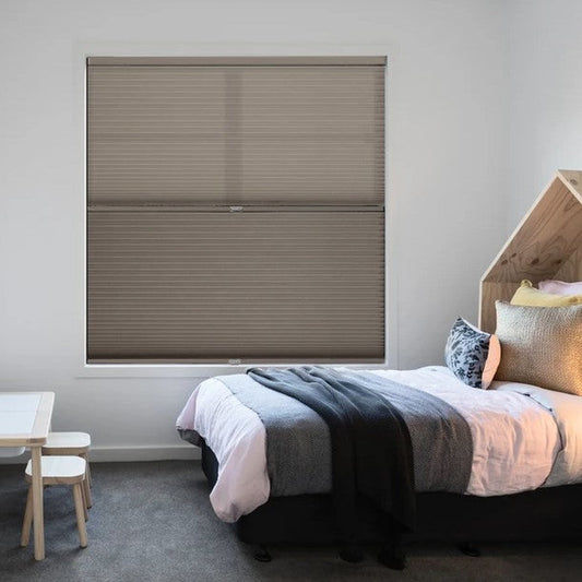 WBO® Classic Cordless Day/Night Cellular Shades in Warm Cocoa